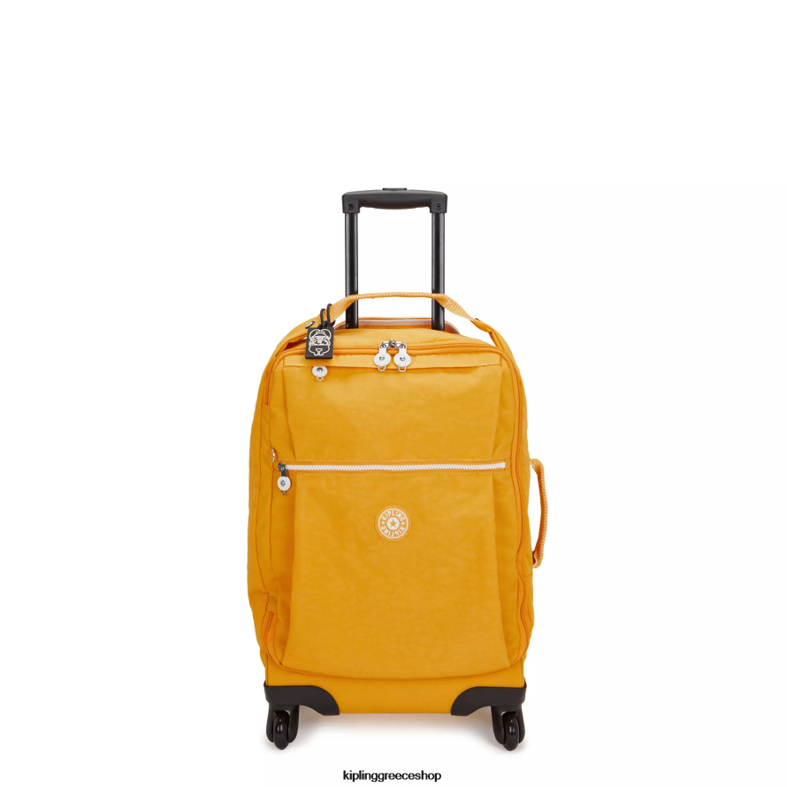 Kipling κυλιόμενες αποσκευές γρήγορο κίτρινο γυναίκες Darcey μικρή χειραποσκευή κυλιόμενη Z0Z64R508