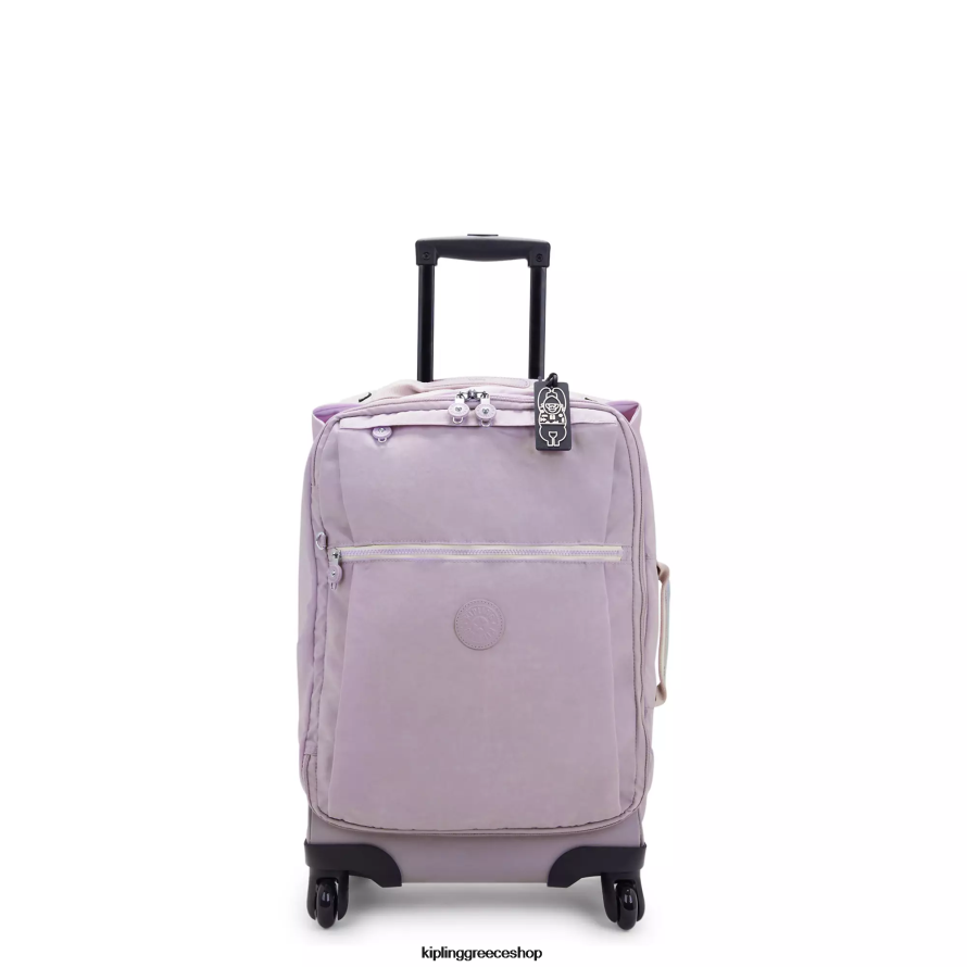 Kipling κυλιόμενες αποσκευές απαλό λιλά γυναίκες Darcey μικρή χειραποσκευή κυλιόμενη Z0Z64R511