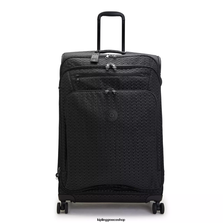 Kipling κυλιόμενες αποσκευές ανάγλυφη υπογραφή γυναίκες youri spin μεγάλες κυλιόμενες αποσκευές με 4 τροχούς Z0Z64R523