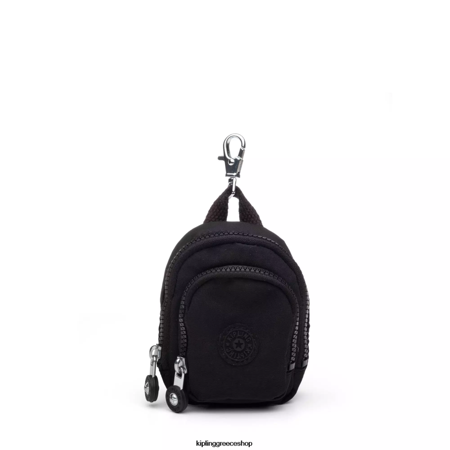 Kipling μπρελόκ αληθινό μαύρο γυναίκες Μίνι μπρελόκ σεούλ Z0Z64R616