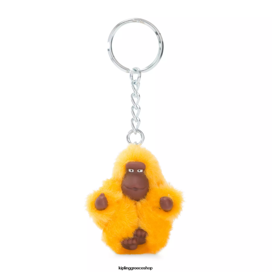 Kipling μπρελόκ ζωηρό κίτρινο γυναίκες μπρελόκ sven extra small μαϊμού Z0Z64R717