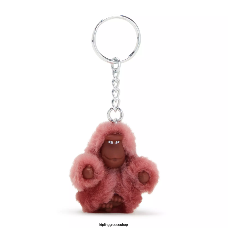 Kipling μπρελόκ γλυκό ροζ γυναίκες μπρελόκ sven extra small μαϊμού Z0Z64R727
