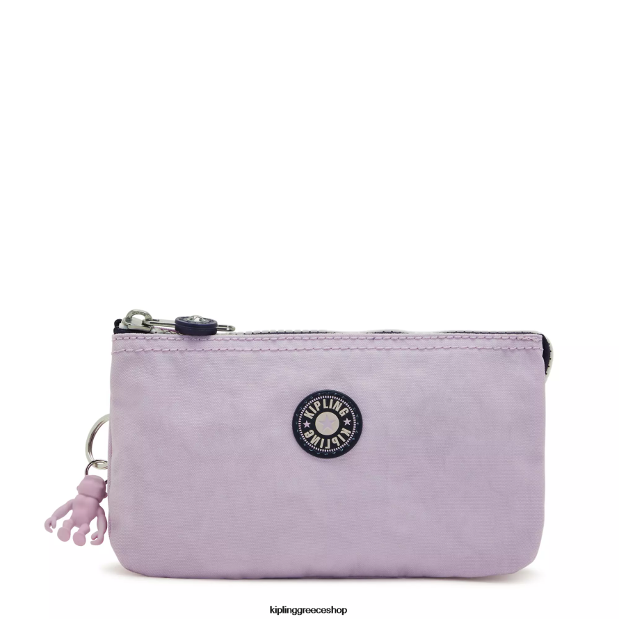 Kipling σακουλάκια απαλό μπλοκ λιλά γυναίκες μεγάλη θήκη δημιουργικότητας Z0Z64R540