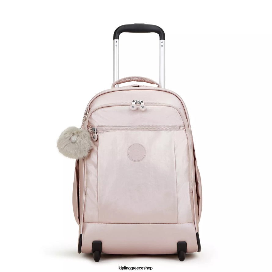 Kipling κυλιόμενα σακίδια μεταλλικό τριαντάφυλλο γυναίκες βλέμμα μεγάλο μεταλλικό κυλιόμενο σακίδιο Z0Z64R492