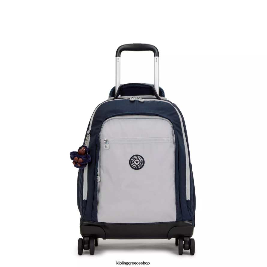 Kipling κυλιόμενα σακίδια αληθινό μπλε γκρι γυναίκες new zea κυλιόμενο σακίδιο φορητού υπολογιστή 15". Z0Z64R479