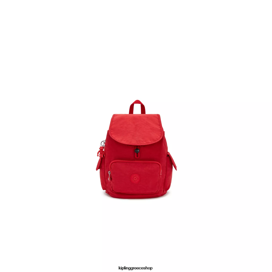 Kipling μικρά σακίδια κόκκινο ρουζ γυναίκες πακέτο πόλης μικρό σακίδιο Z0Z64R409