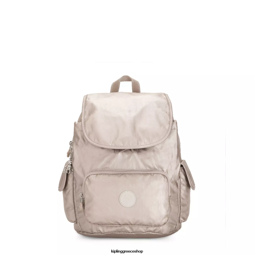 Kipling μικρά σακίδια μεταλλική λάμψη γυναίκες city ​​pack μικρό μεταλλικό σακίδιο πλάτης Z0Z64R381