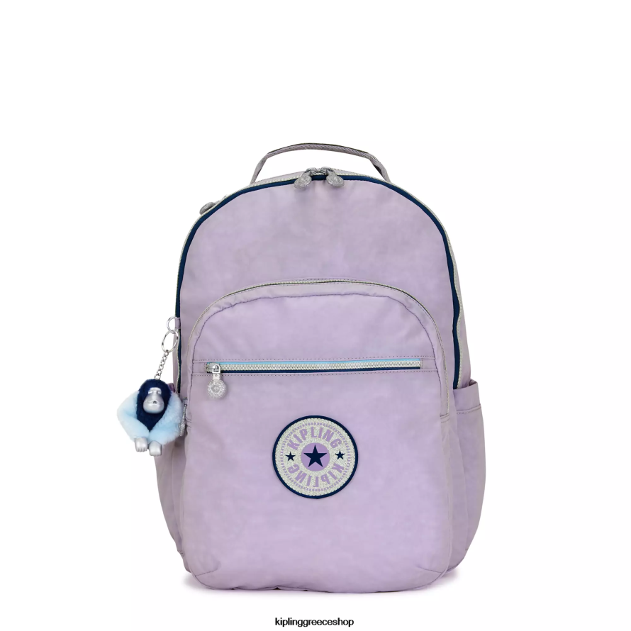 Kipling σακίδια φορητού υπολογιστή ατελείωτη λιλά διασκέδαση γυναίκες Σεούλ μεγάλο σακίδιο φορητού υπολογιστή 15 ιντσών Z0Z64R445