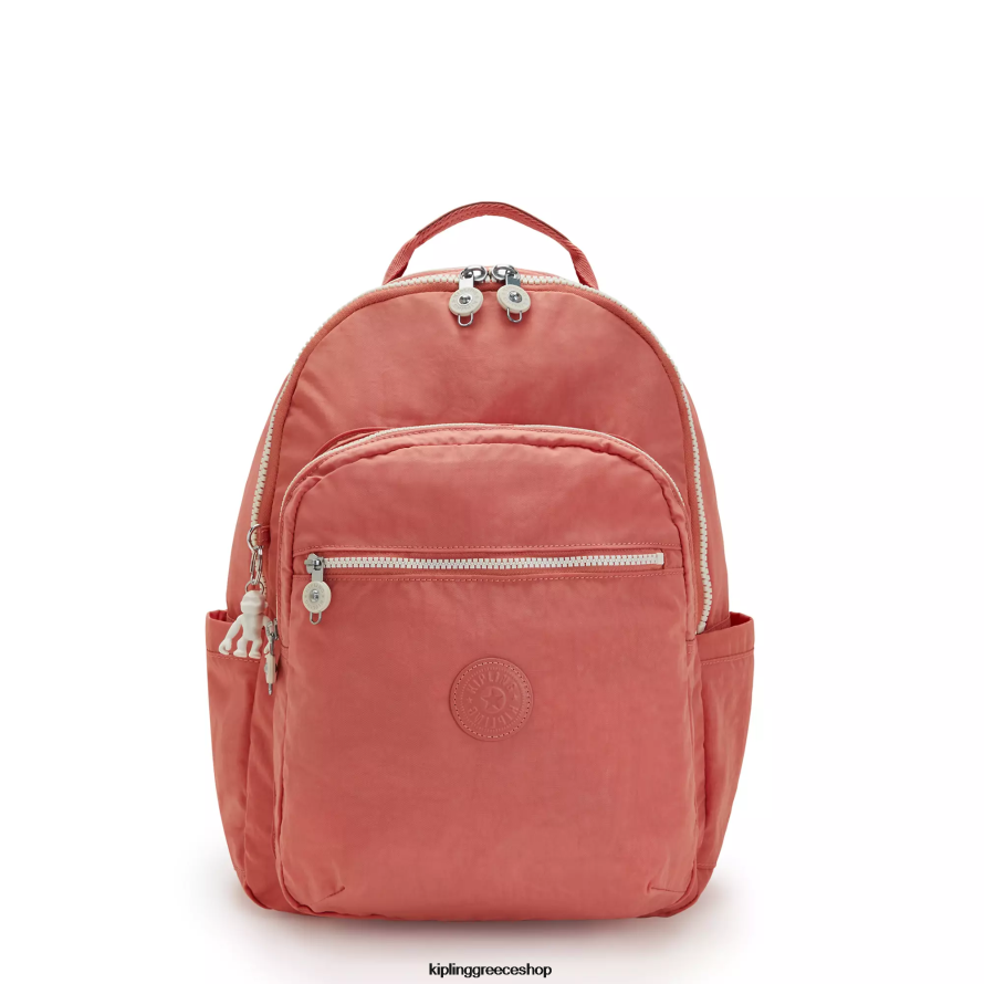 Kipling σακίδια φορητού υπολογιστή vintage ροζ γυναίκες Σεούλ μεγάλο σακίδιο φορητού υπολογιστή 15 ιντσών Z0Z64R475