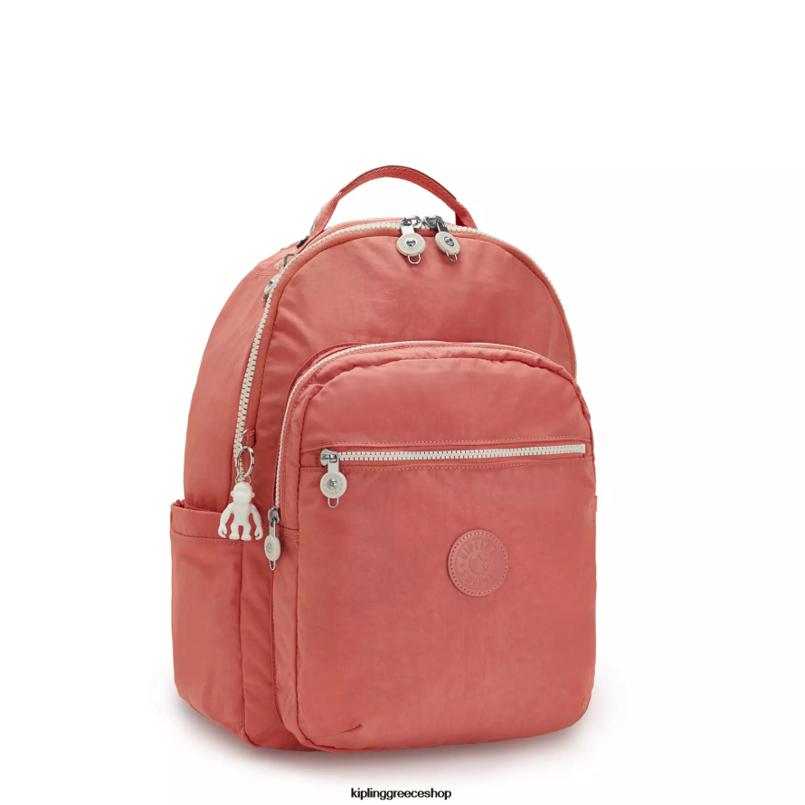 Kipling σακίδια φορητού υπολογιστή vintage ροζ γυναίκες Σεούλ μεγάλο σακίδιο φορητού υπολογιστή 15 ιντσών Z0Z64R475