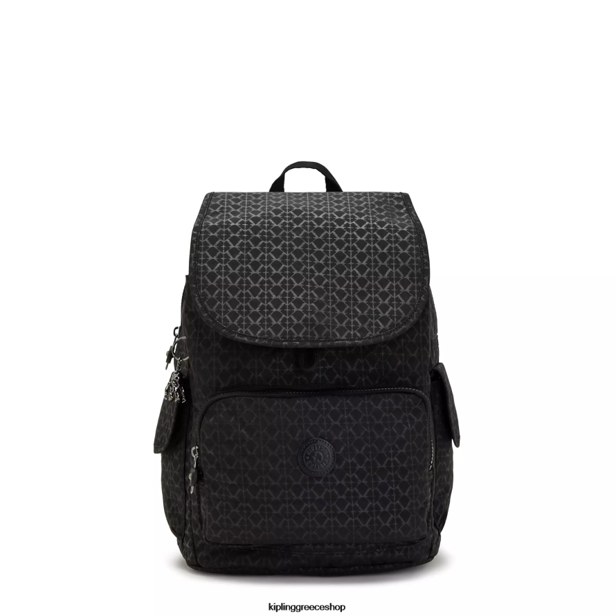 Kipling σακίδια μόδας ανάγλυφη υπογραφή γυναίκες Σακίδιο πλάτης με στάμπα πόλης Z0Z64R363