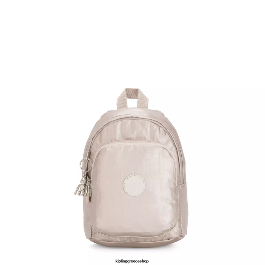 Kipling σακίδια μόδας μεταλλική λάμψη γυναίκες delia compact μεταλλικό μετατρέψιμο σακίδιο πλάτης Z0Z64R404