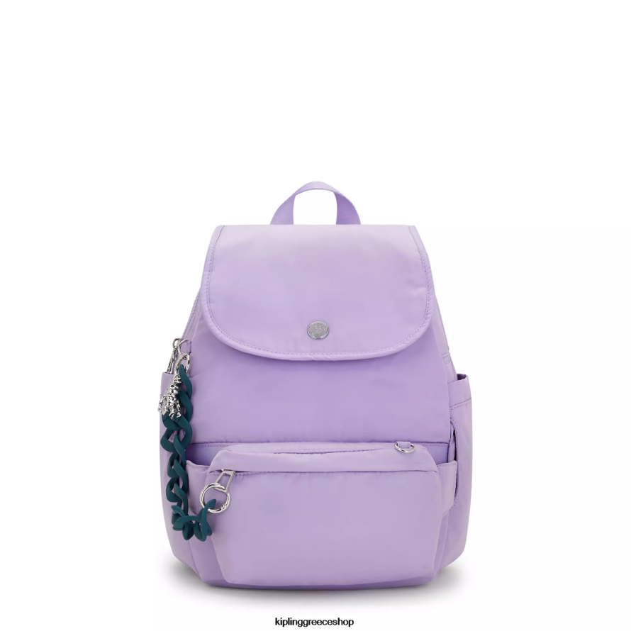Kipling σακίδια μόδας vt πάγος λεβάντα γυναίκες city ​​pack μικρό σακίδιο πλάτης victoria tang Z0Z64R361
