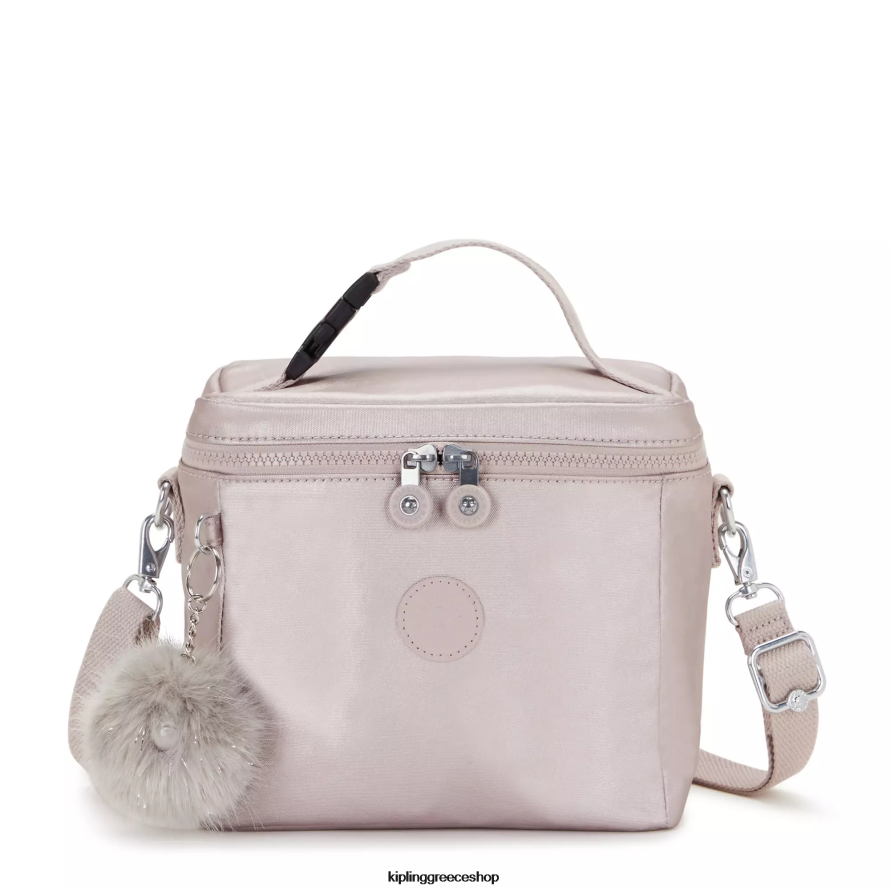 Kipling τσάντες μεσημεριανού γεύματος μεταλλικό τριαντάφυλλο γυναίκες Γκράχαμ μεταλλική τσάντα μεσημεριανού γεύματος Z0Z64R649