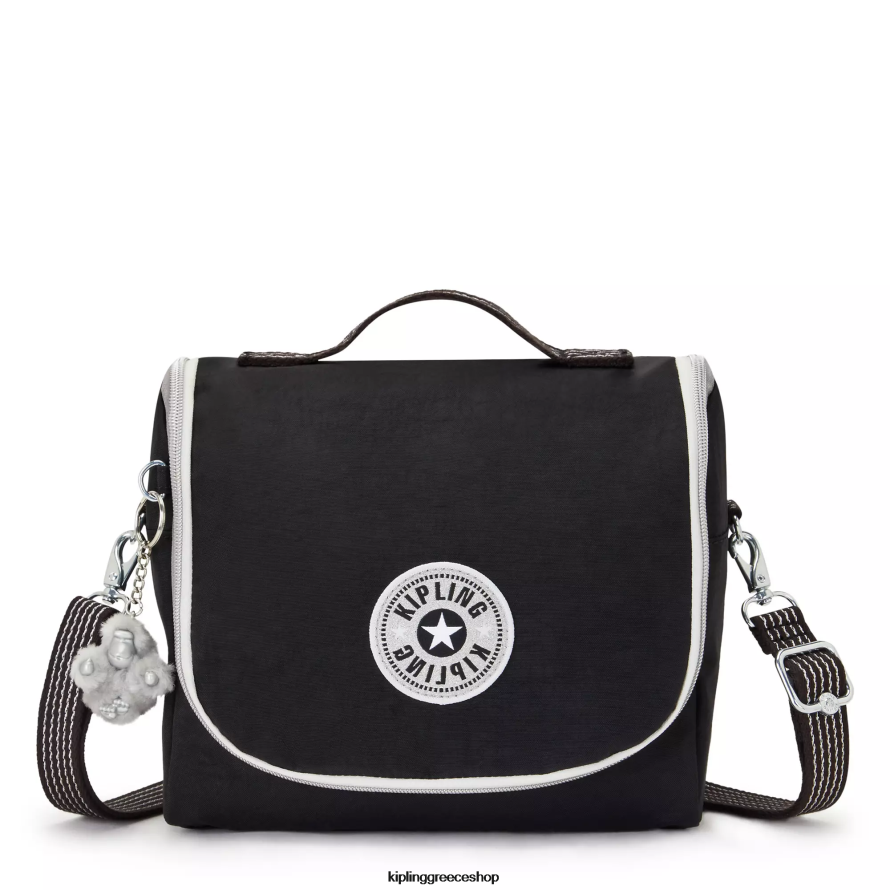 Kipling τσάντες μεσημεριανού γεύματος αληθινή μαύρη διασκέδαση γυναίκες νέα τσάντα μεσημεριανού γεύματος kichirou Z0Z64R645