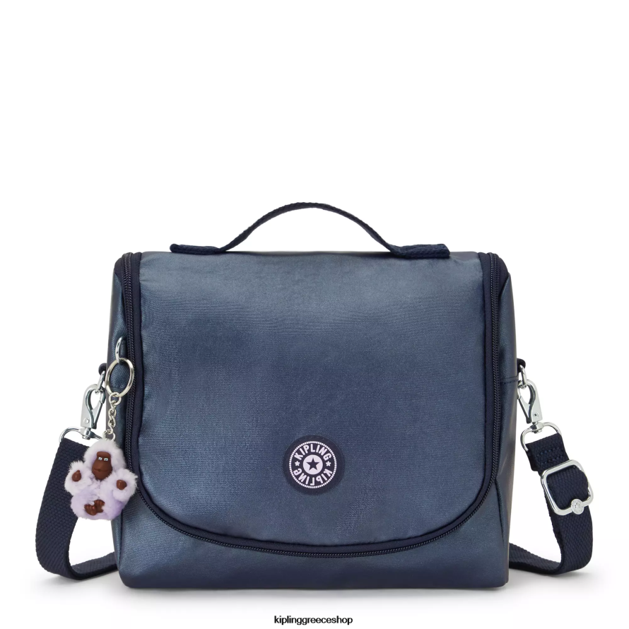Kipling τσάντες μεσημεριανού γεύματος ναύαρχος μπλε γυναίκες καινούργια τσάντα γεύματος kichirou metallic Z0Z64R654