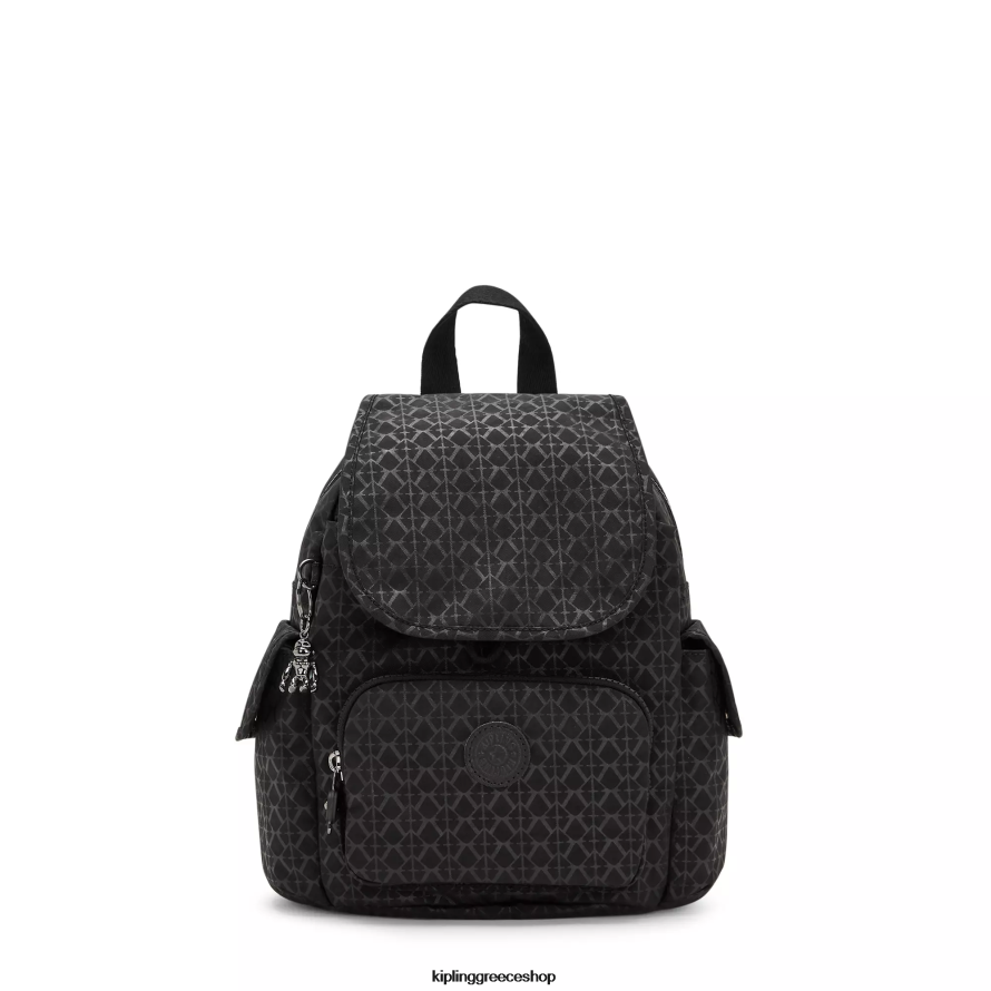 Kipling μίνι τσάντες ανάγλυφη υπογραφή γυναίκες City pack μίνι εμπριμέ σακίδιο Z0Z64R396