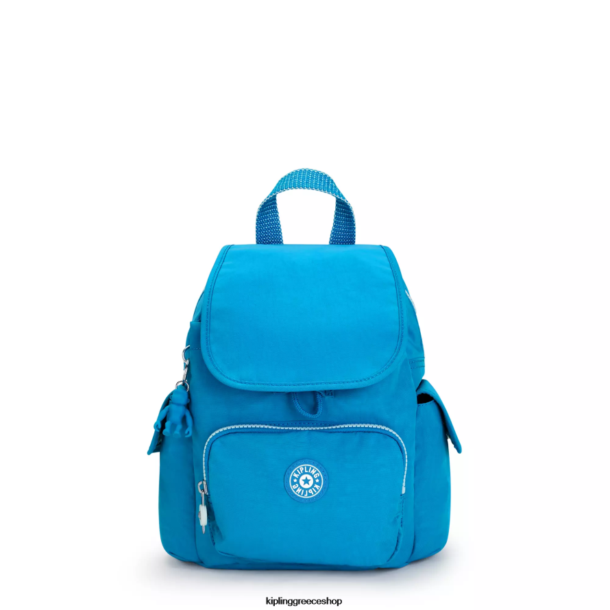 Kipling μίνι τσάντες πρόθυμο μπλε γυναίκες City pack μίνι σακίδιο πλάτης Z0Z64R414