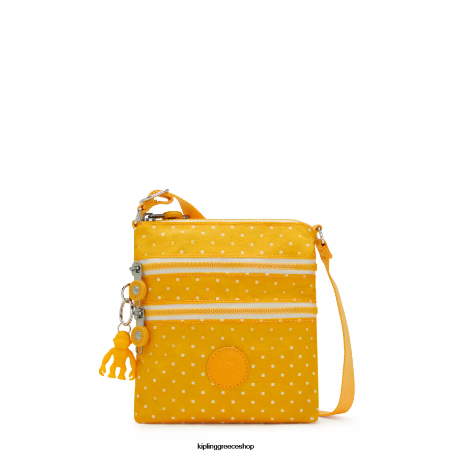 Kipling μίνι τσάντες μαλακή κουκκίδα κίτρινη γυναίκες Μίνι τσάντα έξτρα μικρής εκτύπωσης alvar Z0Z64R72