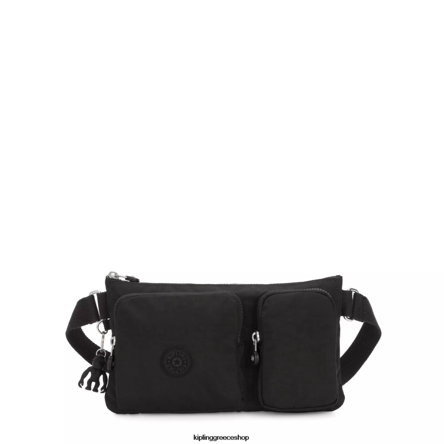Kipling πακέτο μέσης μαύρο νουάρ γυναίκες Presto επάνω συσκευασία μέσης Z0Z64R326