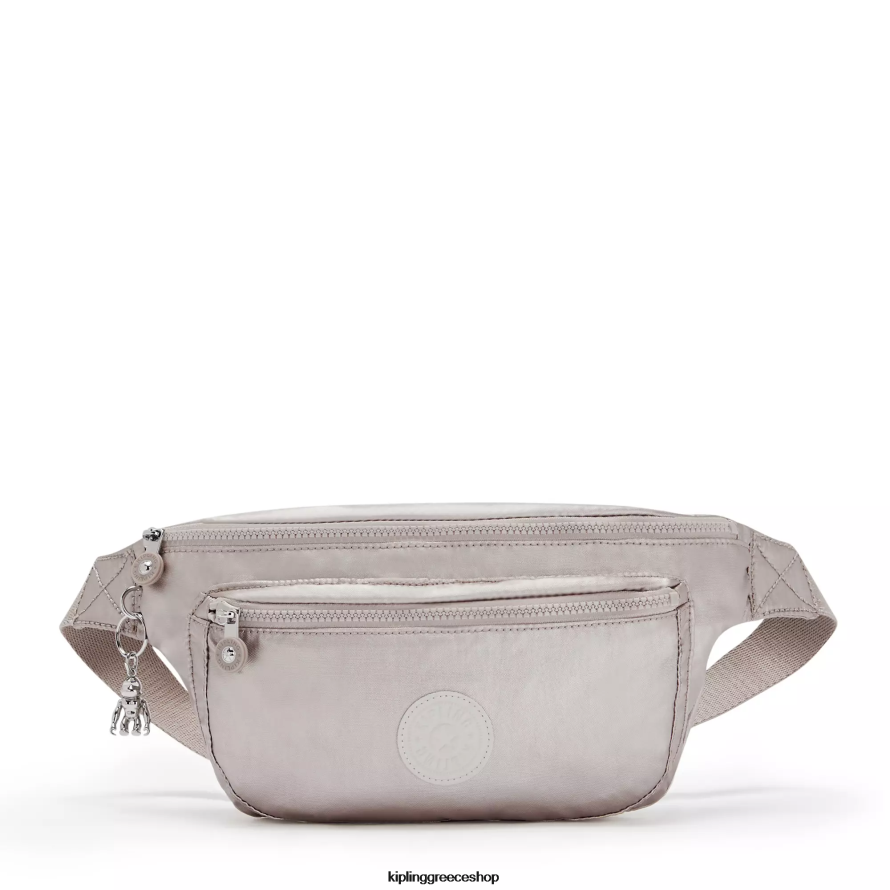 Kipling πακέτο μέσης μεταλλική λάμψη γυναίκες yasemina εξαιρετικά μεγάλο μεταλλικό πακέτο μέσης Z0Z64R285