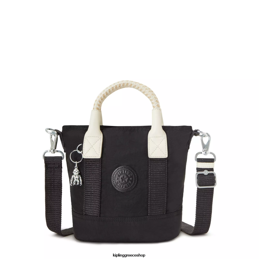 Kipling tote τσάντες μαύρος γυναίκες angel μικρή tote bag Z0Z64R61