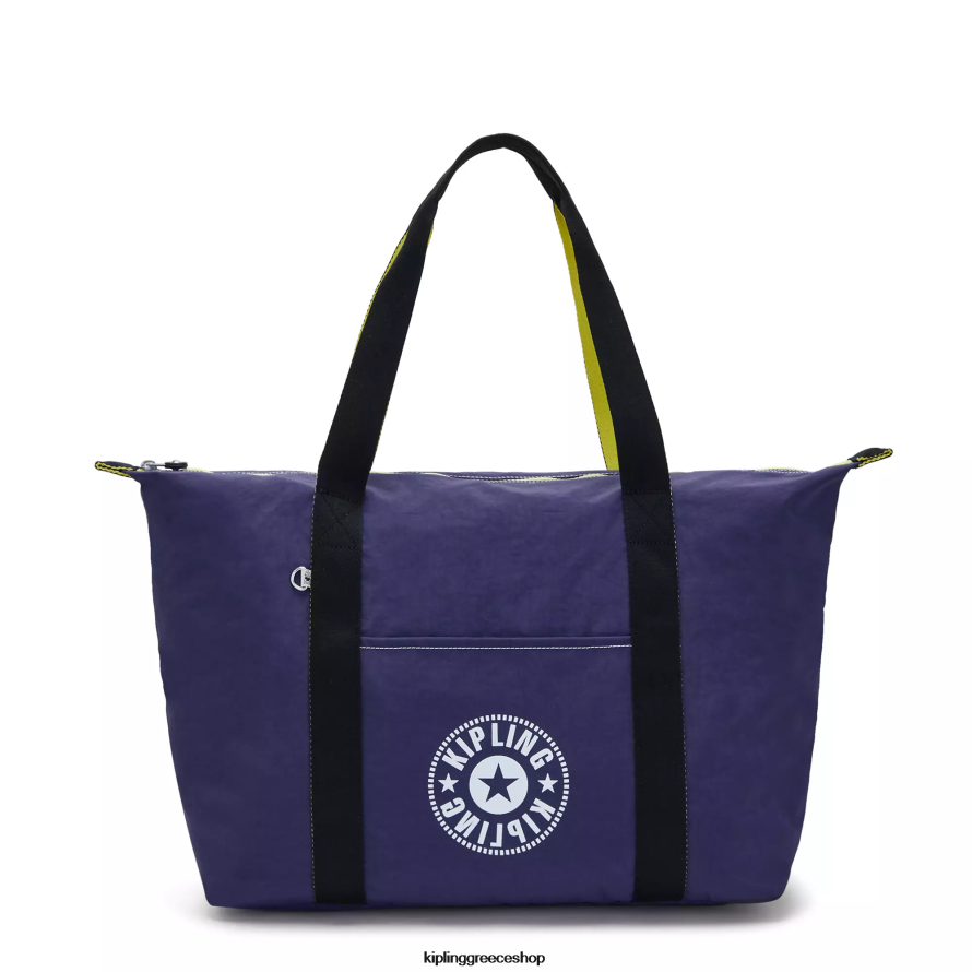 Kipling tote τσάντες απόλυτο ναυτικό γυναίκες art medium lite tote τσάντα Z0Z64R267