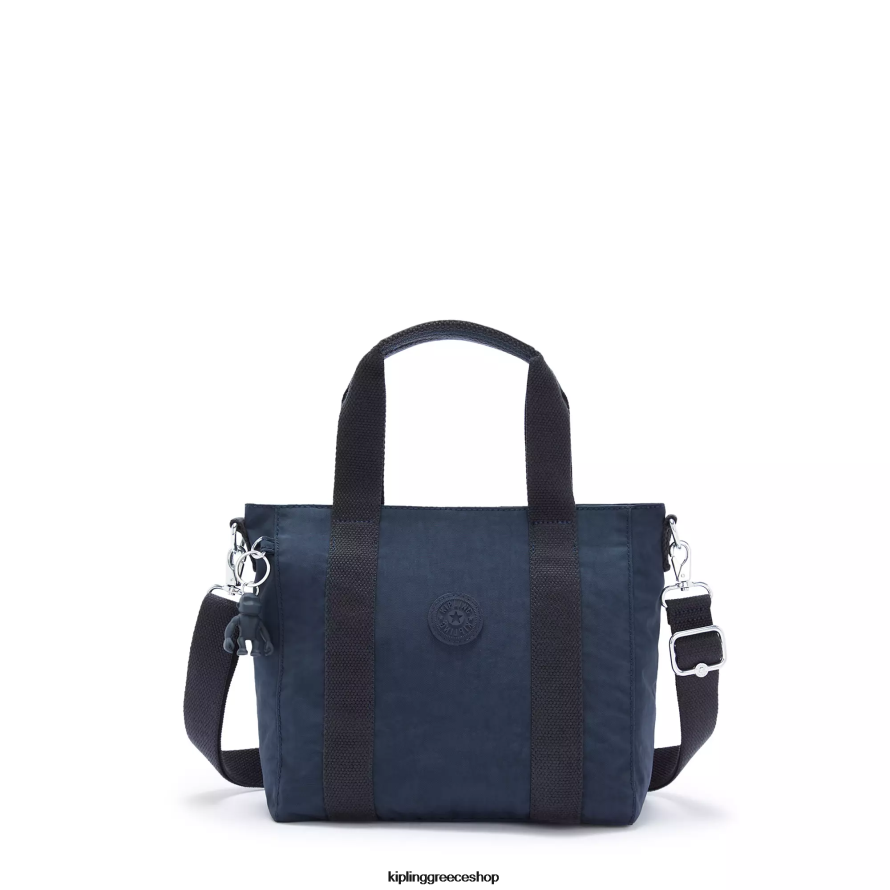 Kipling tote τσάντες μπλε μπλε γυναίκες asseni mini tote bag Z0Z64R107
