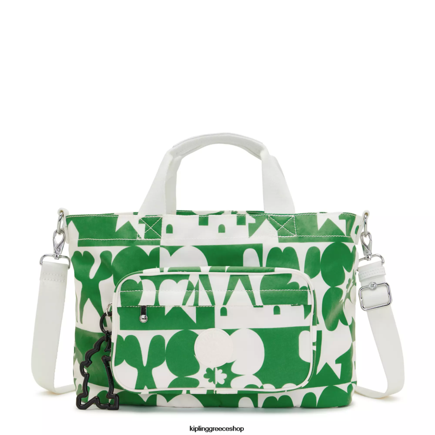 Kipling tote τσάντες minju multi print γυναίκες τσάντα jihoon minju kim tote Z0Z64R271