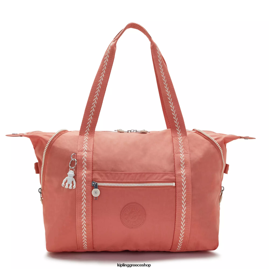 Kipling tote τσάντες vintage ροζ γυναίκες art medium tote τσάντα Z0Z64R257