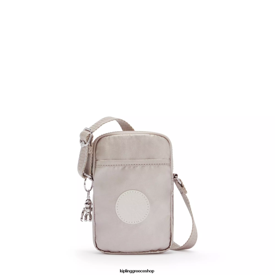 Kipling τσάντες χιαστί μεταλλική λάμψη γυναίκες ψηλή μεταλλική τσάντα τηλεφώνου χιαστί Z0Z64R59
