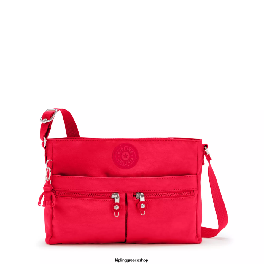 Kipling τσάντες χιαστί κόκκινο ρουζ γυναίκες νέα τσάντα χιαστί angie Z0Z64R171