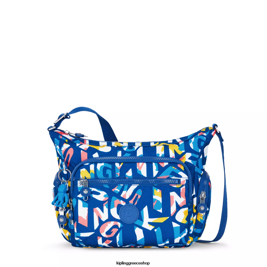 Kipling τσάντες χιαστί νέο γυναίκες gabbie μικρή εμπριμέ χιαστί τσάντα Z0Z64R146