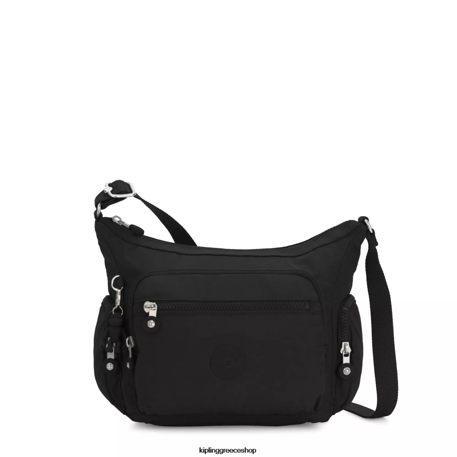 Kipling τσάντες χιαστί μαύρο νουάρ γυναίκες gabbie μικρή χιαστί τσάντα Z0Z64R160