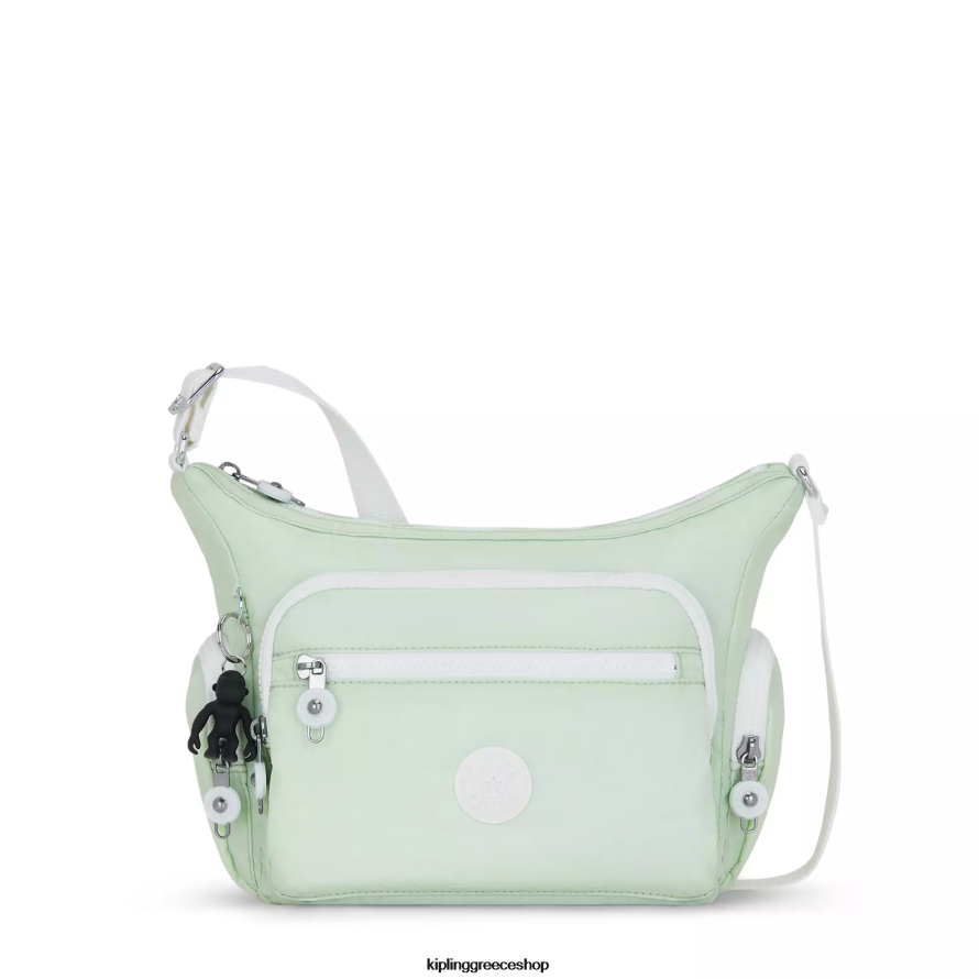 Kipling τσάντες χιαστί αέρινο πράσινο γυναίκες gabbie μικρή χιαστί τσάντα Z0Z64R162