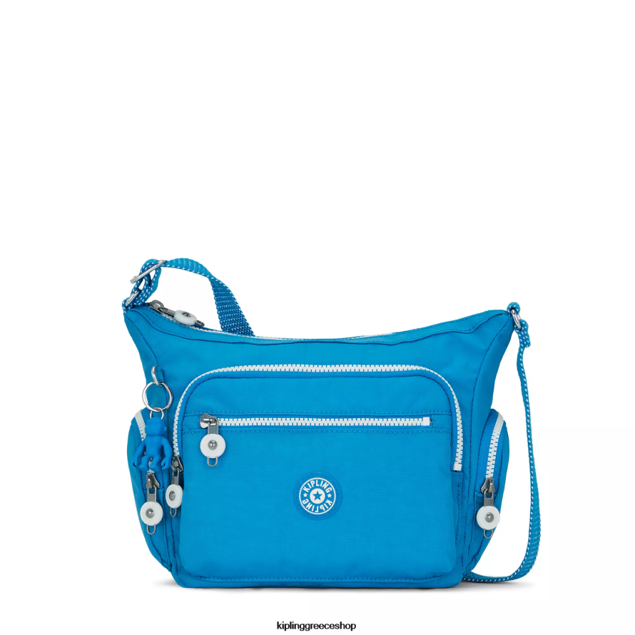 Kipling τσάντες χιαστί πρόθυμο μπλε γυναίκες gabbie μικρή χιαστί τσάντα Z0Z64R163