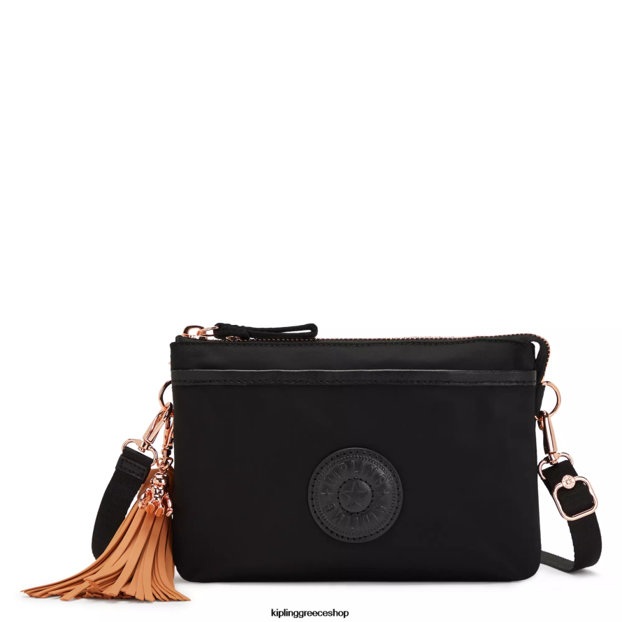 Kipling τσάντες χιαστί ροζ μαύρο γυναίκες τσάντα χιαστί riri Z0Z64R103