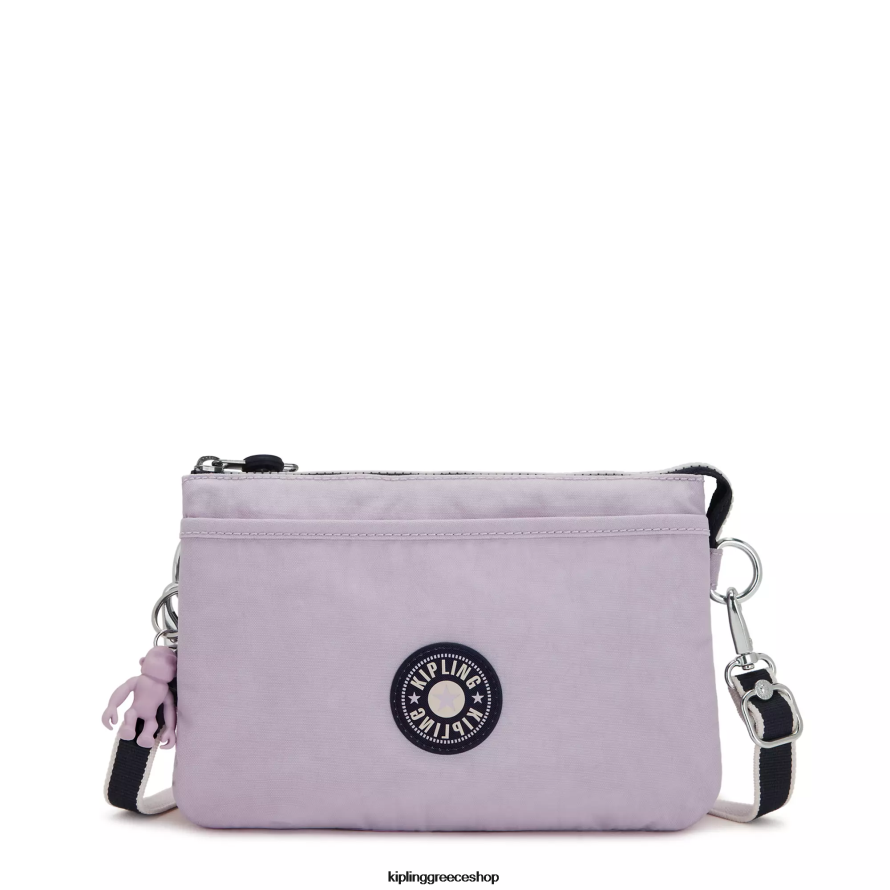 Kipling τσάντες χιαστί απαλό μπλοκ λιλά γυναίκες τσάντα χιαστί riri Z0Z64R128