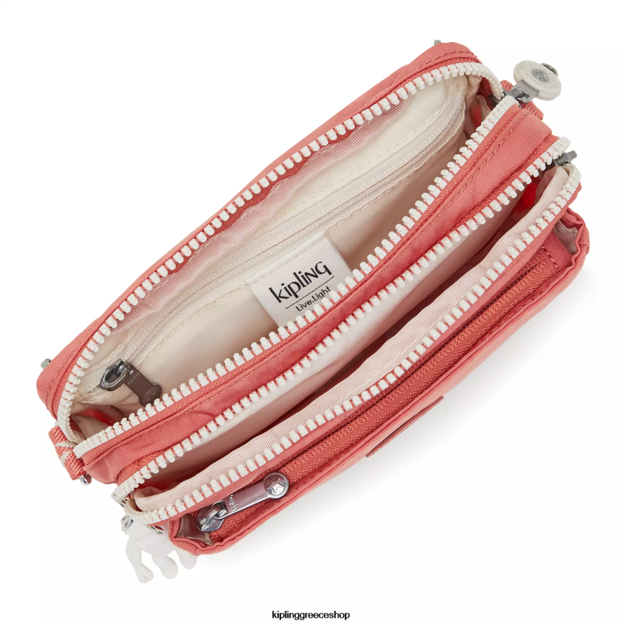 Kipling τσάντες χιαστί vintage ροζ γυναίκες abanu multi convertible τσάντα χιαστί Z0Z64R122