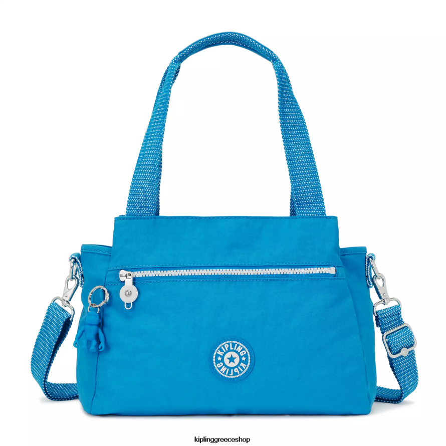 Kipling τσάντες ώμου πρόθυμο μπλε γυναίκες τσάντα ώμου elysia Z0Z64R156