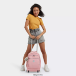 Kipling κυλιόμενα σακίδια νυφικό τριαντάφυλλο γυναίκες βλέμμα μεγάλο κυλιόμενο σακίδιο Z0Z64R496 - Image 4