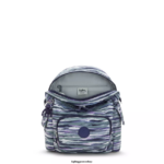 Kipling μίνι τσάντες λωρίδες βούρτσας γυναίκες City pack μίνι εμπριμέ σακίδιο Z0Z64R497 - Image 3