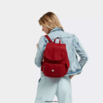 Kipling μικρά σακίδια υπογραφή κόκκινο γυναίκες πακέτο πόλης μικρό σακίδιο Z0Z64R357 - Image 4