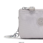Kipling μπρελόκ λείο ασημί μεταλλικό γυναίκες creativity μίνι πουγκί μεταλλικό μπρελόκ Z0Z64R609 - Image 5