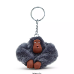 Kipling μπρελόκ ομιχλώδες γκρι γυναίκες μπρελόκ sven monkey Z0Z64R694