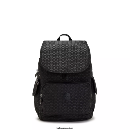 Kipling σακίδια μόδας ανάγλυφη υπογραφή γυναίκες Σακίδιο πλάτης με στάμπα πόλης Z0Z64R363