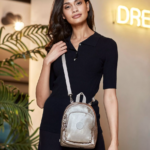 Kipling σακίδια μόδας μεταλλική λάμψη γυναίκες delia compact μεταλλικό μετατρέψιμο σακίδιο πλάτης Z0Z64R404 - Image 5