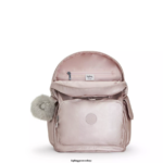 Kipling σακίδια μόδας μεταλλικό τριαντάφυλλο γυναίκες city ​​pack μεταλλικό σακίδιο πλάτης Z0Z64R340 - Image 3