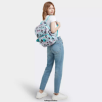 Kipling σακίδια μόδας τύπωμα παλάμης σκιάς γυναίκες Σακίδιο πλάτης με στάμπα πόλης Z0Z64R338 - Image 4