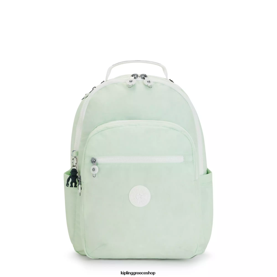 kipling_cf83ceb1cebaceafceb4ceb9ceb1_cf86cebfcf81ceb7cf84cebfcf8d_cf85cf80cebfcebbcebfceb3ceb9cf83cf84ceae_ceb1ceadcf81ceb9.png Kipling σακίδια φορητού υπολογιστή αέρινο πράσινο γυναίκες Σεούλ μεγάλο σακίδιο φορητού υπολογιστή 15 ιντσών Z0Z64R473 - Image 1